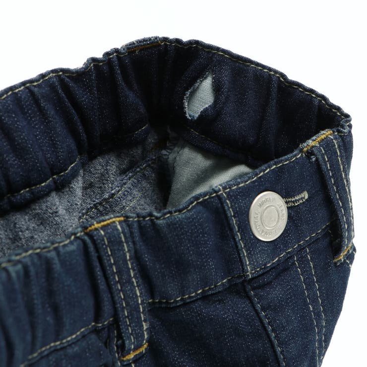 プレミアムストレッチ裏起毛パンツ デニム ロングパンツ | ブランシェス | 詳細画像6 