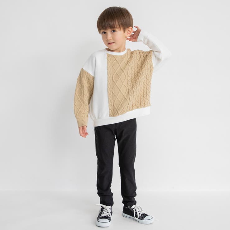 プレミアムストレッチ裏起毛パンツ 150cm 女の子 | ブランシェス | 詳細画像10 