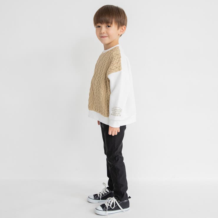 プレミアムストレッチ裏起毛パンツ 150cm 女の子 | ブランシェス | 詳細画像11 