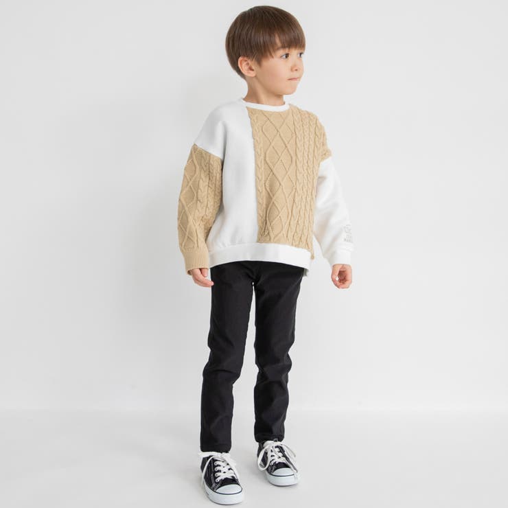 プレミアムストレッチ裏起毛パンツ 150cm 女の子 | ブランシェス | 詳細画像9 