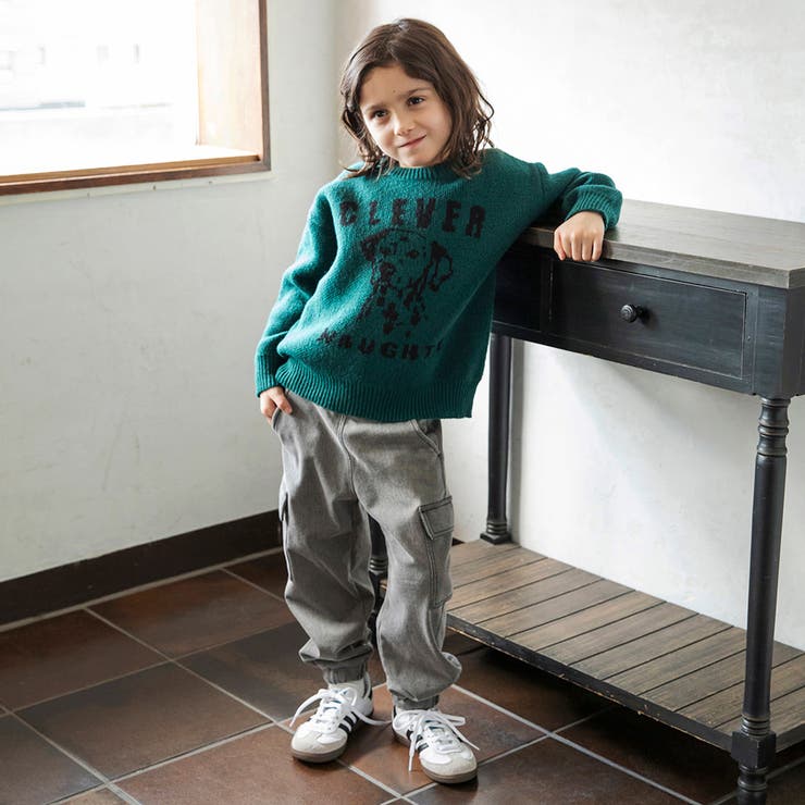 裏起毛やわらかカーゴパンツ 裏起毛パンツ 男の子 | ブランシェス | 詳細画像14 