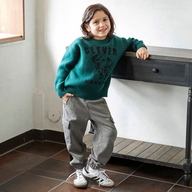 裏起毛やわらかカーゴパンツ 裏起毛パンツ 男の子 | ブランシェス | 詳細画像15 