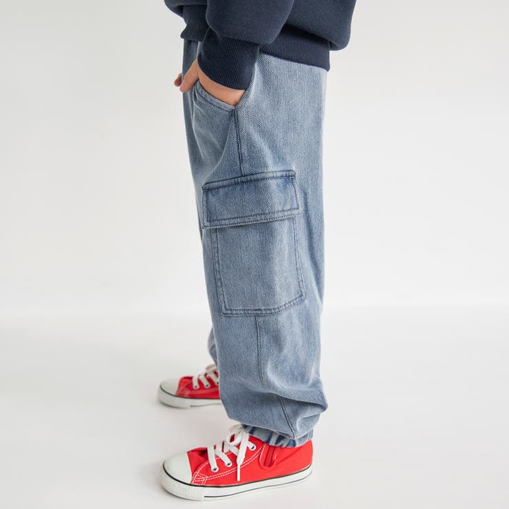 裏起毛やわらかカーゴパンツ 裏起毛パンツ 男の子 | ブランシェス | 詳細画像7 