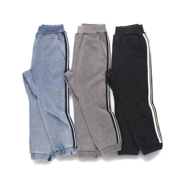 サイドライン入りジョガーパンツ 裏起毛 ロングパンツ | ブランシェス | 詳細画像10 