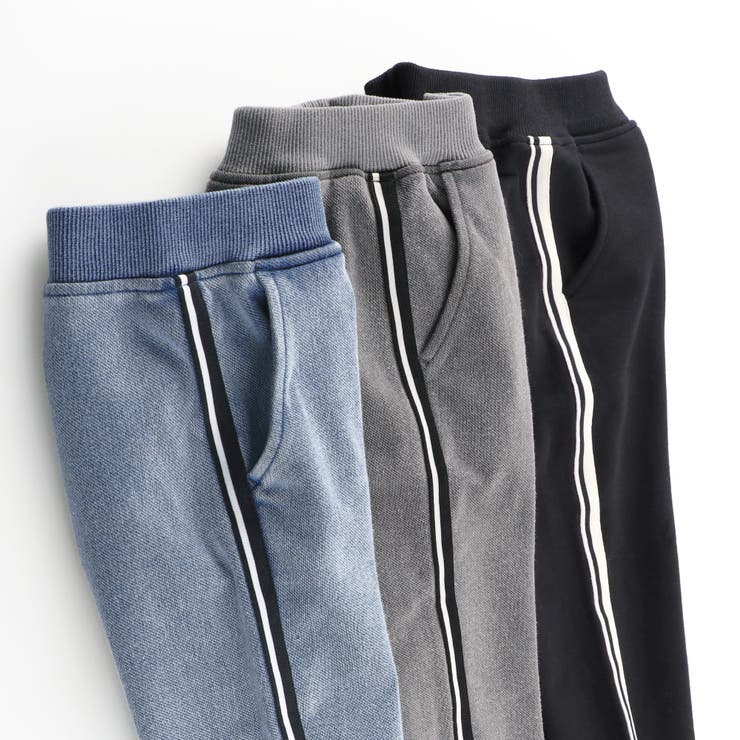 サイドライン入りジョガーパンツ 裏起毛 ロングパンツ | ブランシェス | 詳細画像6 