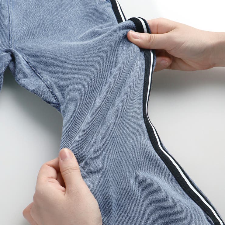 サイドライン入りジョガーパンツ 裏起毛 ロングパンツ | ブランシェス | 詳細画像7 