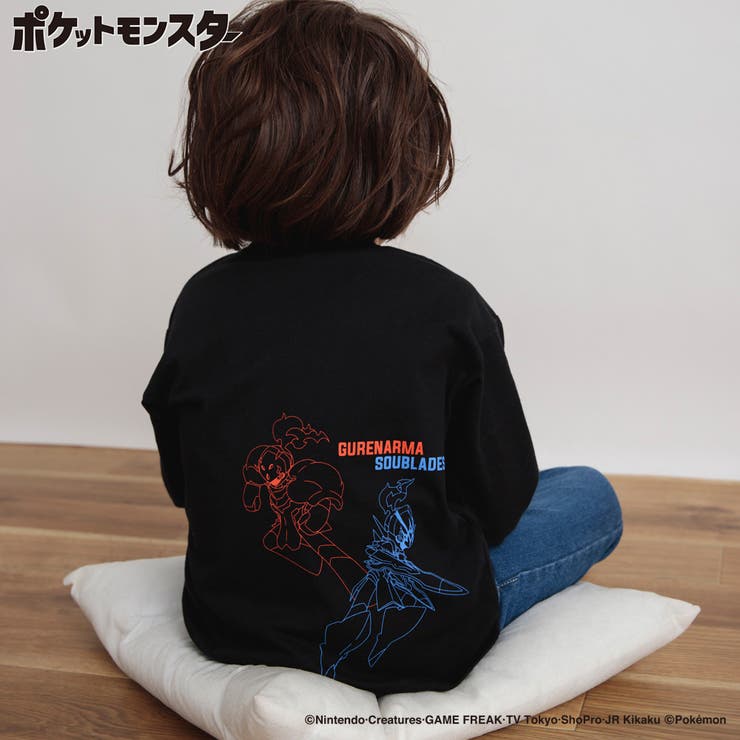 【Pokemon /ポケモン】ロンT 長袖Tシャツ | ブランシェス | 詳細画像1 