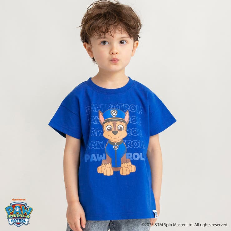 ブルー | 【PAW PATOROL（パウ パトロール）】キャラクタープリント半袖Tシャツ | ブランシェス