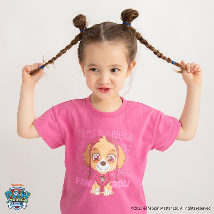 ピンク | 【PAW PATOROL（パウ パトロール）】キャラクタープリント半袖Tシャツ | ブランシェス