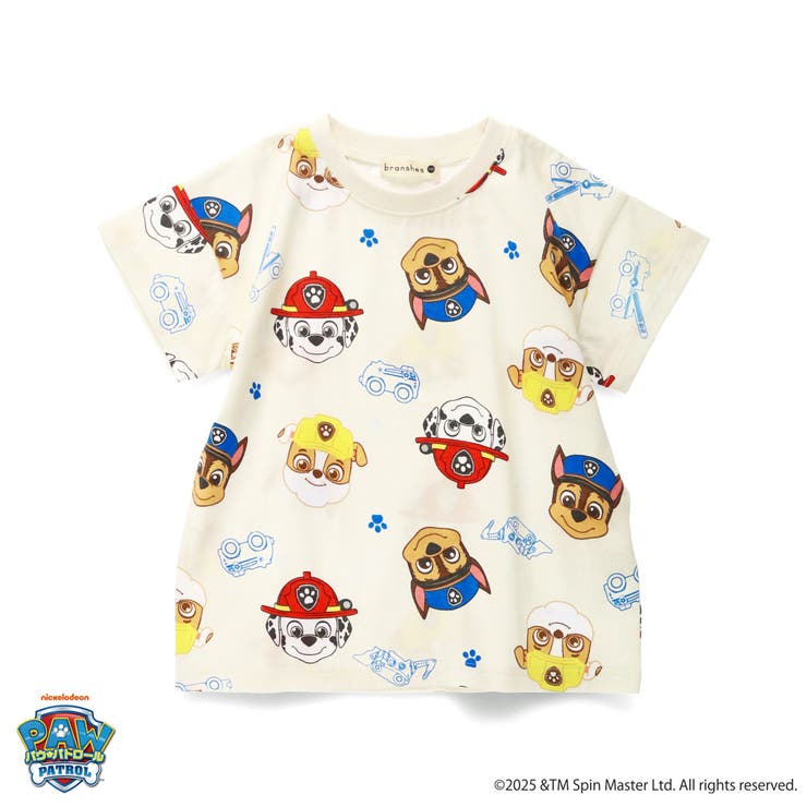 総柄プリント半袖Tシャツ パウパト パウパトロール | ブランシェス | 詳細画像2 