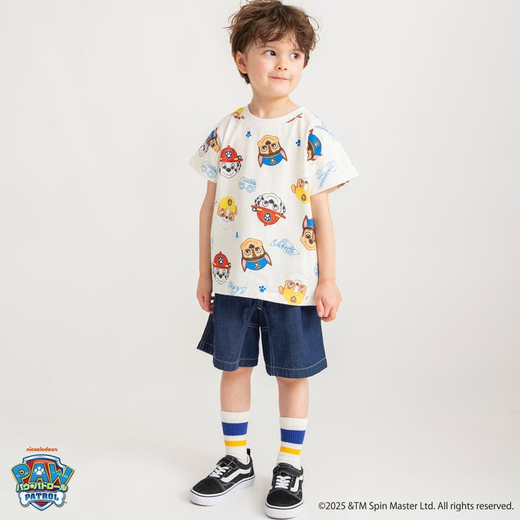 総柄プリント半袖Tシャツ パウパト パウパトロール | ブランシェス | 詳細画像5 