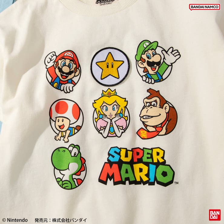 【スーパーマリオ】半袖Tシャツ/マリオ/コラボ | ブランシェス | 詳細画像4 