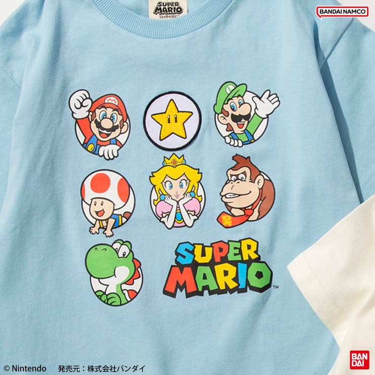 【スーパーマリオ】半袖Tシャツ/マリオ/コラボ | ブランシェス | 詳細画像6 