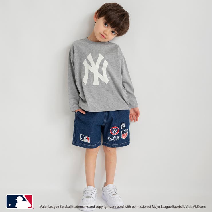 ワッペンデニムハーフパンツ | ブランシェス | 詳細画像4 