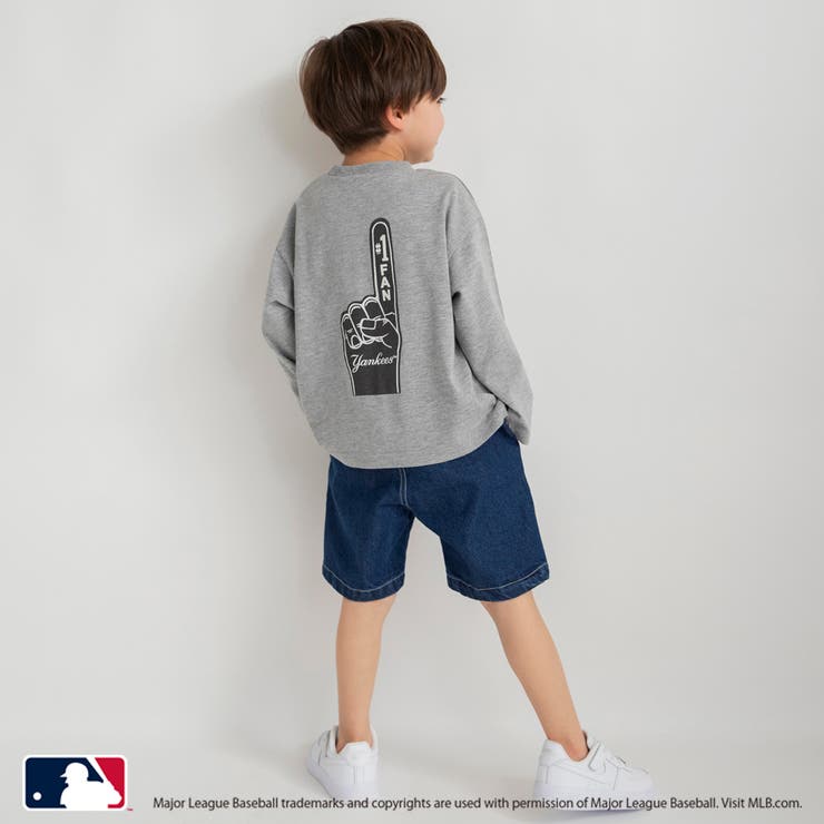 ワッペンデニムハーフパンツ | ブランシェス | 詳細画像5 