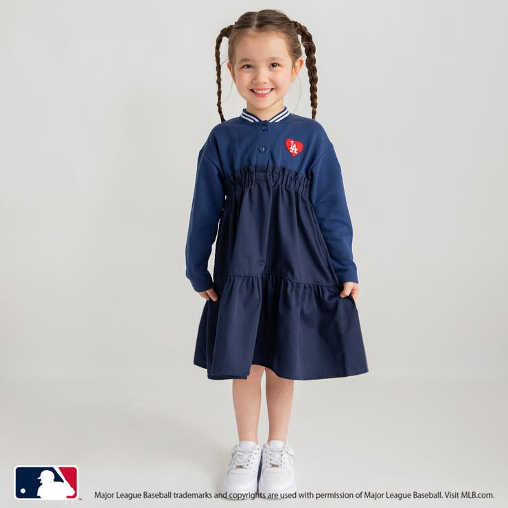 スタジャン風ロングワンピース | ブランシェス | 詳細画像18 