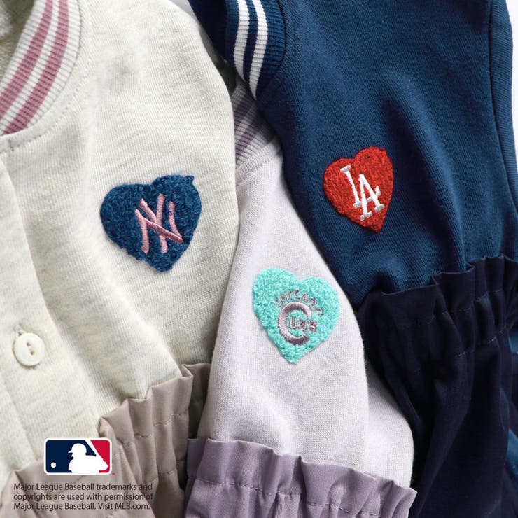 スタジャン風ロングワンピース | ブランシェス | 詳細画像9 