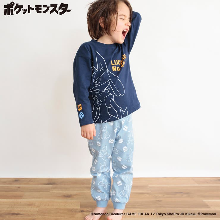 ネイビーブルー | 【Pokémon /ポケモン】ルームウェア パジャマ | ブランシェス