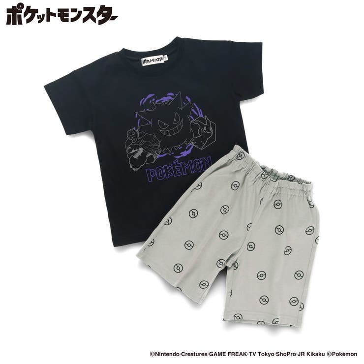 綿100%ルームウェア パジャマ ポケットモンスター[品番