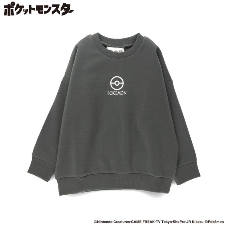 78:グレー_イーブイ | 裏起毛トレーナー 150cm イーブイ | ブランシェス