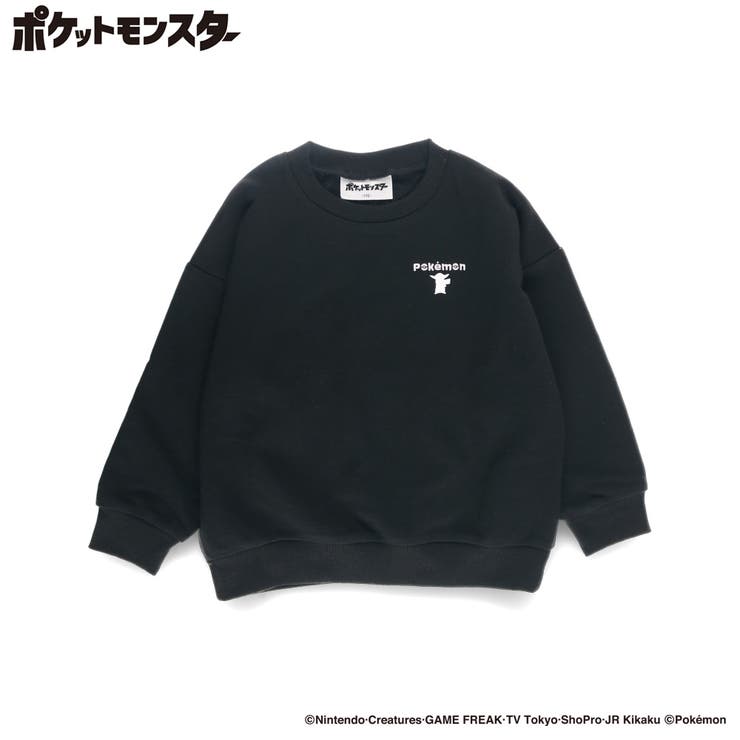 【ポケットモンスター（ポケモン）】ワッペン裏毛トレーナー | ブランシェス | 詳細画像2 