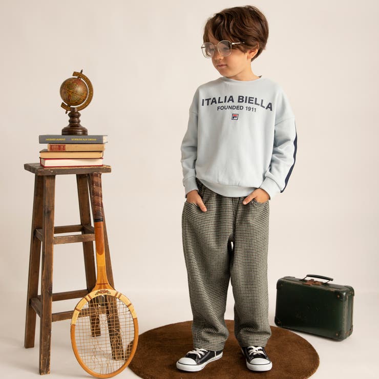 【FILA/フィラ別注】ロゴ トレーナー/150cm/男の子/女の子/コラボ | ブランシェス | 詳細画像19 