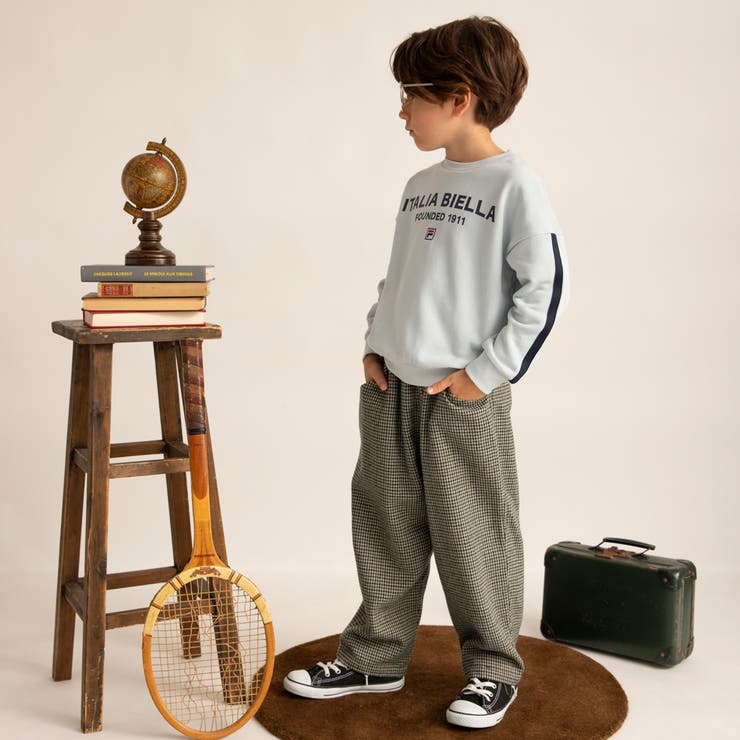 【FILA/フィラ別注】ロゴ トレーナー/150cm/男の子/女の子/コラボ | ブランシェス | 詳細画像20 