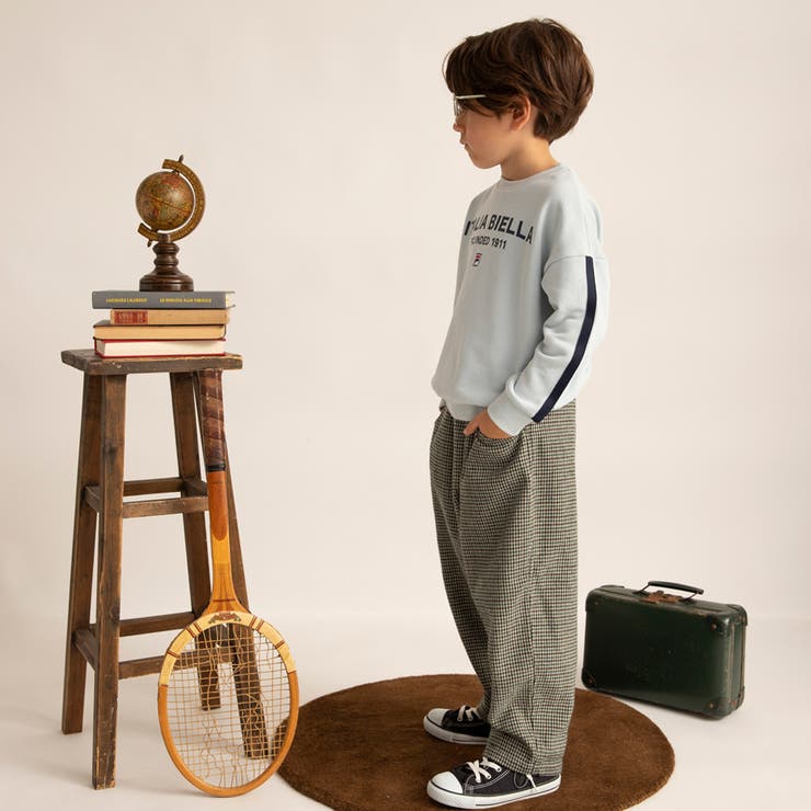 【FILA/フィラ別注】ロゴ トレーナー/150cm/男の子/女の子/コラボ | ブランシェス | 詳細画像21 