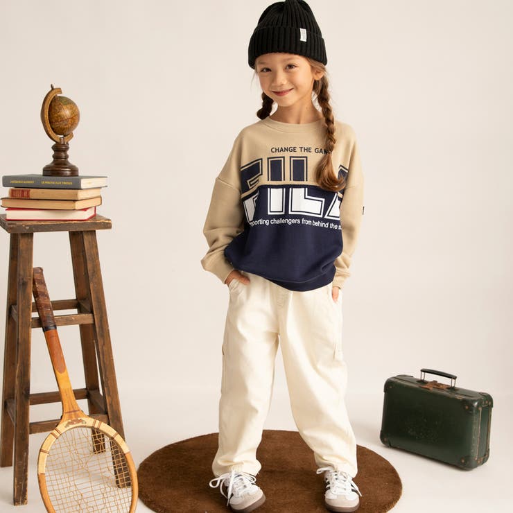 【FILA フィラ別注】切り替えトレーナー 150cm | ブランシェス | 詳細画像3 