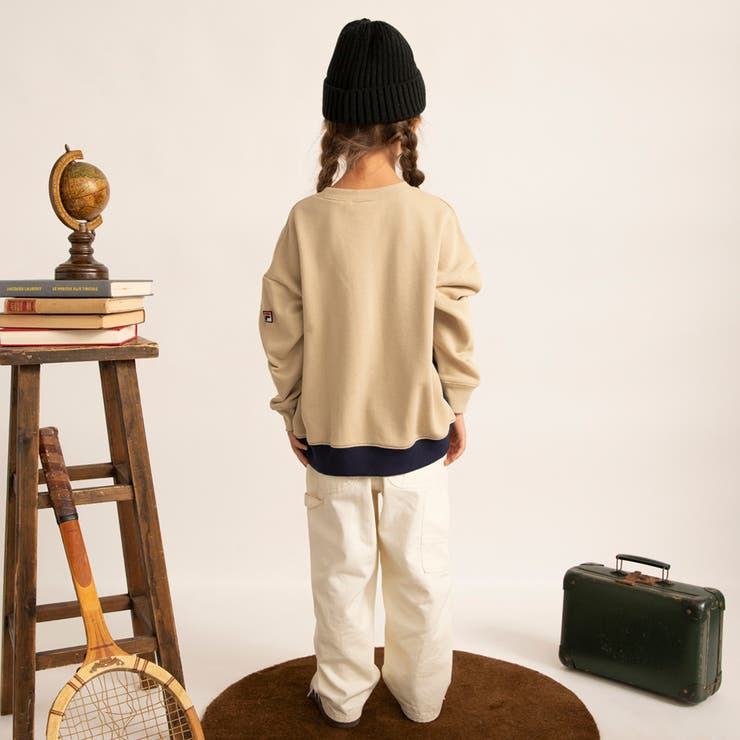 【FILA フィラ別注】切り替えトレーナー 150cm | ブランシェス | 詳細画像4 