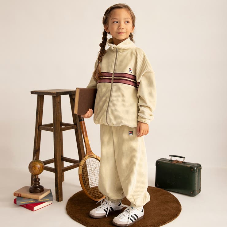 【FILA別注セットアップ可】ニットコール ジャケット 150cm | ブランシェス | 詳細画像4 