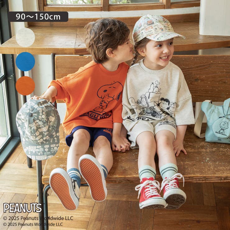 ×ブランシェス 7分袖Tシャツ スヌーピー | ブランシェス | 詳細画像1 