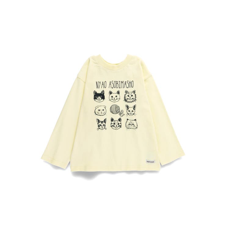 【ブランシェスmini】まえうしろどっちも着られる長袖Tシャツ | ブランシェス | 詳細画像9 