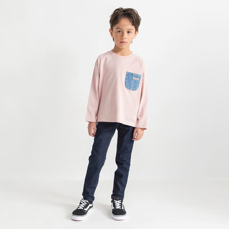 【デニムポケット】長袖Tシャツ キッズ 男の子 | ブランシェス | 詳細画像11 