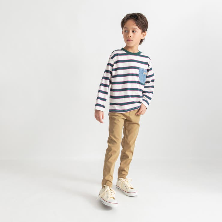 【デニムポケット】長袖Tシャツ キッズ 男の子 | ブランシェス | 詳細画像19 