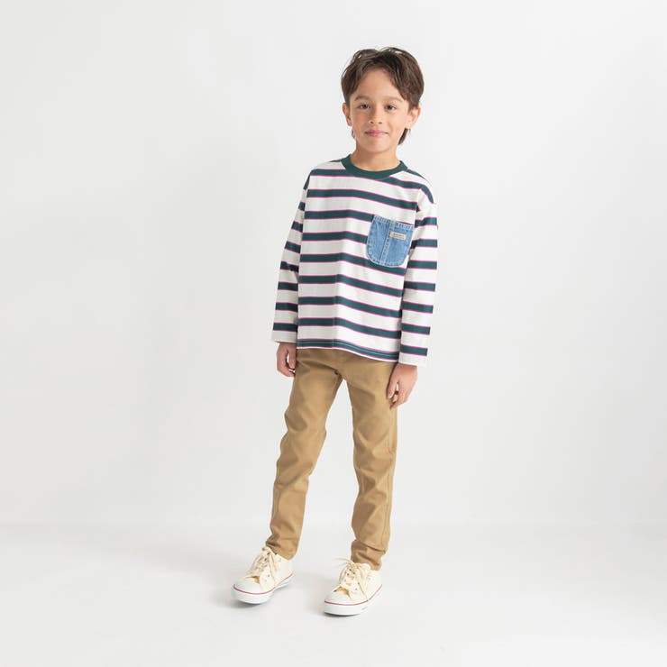 【デニムポケット】長袖Tシャツ キッズ 男の子 | ブランシェス | 詳細画像20 