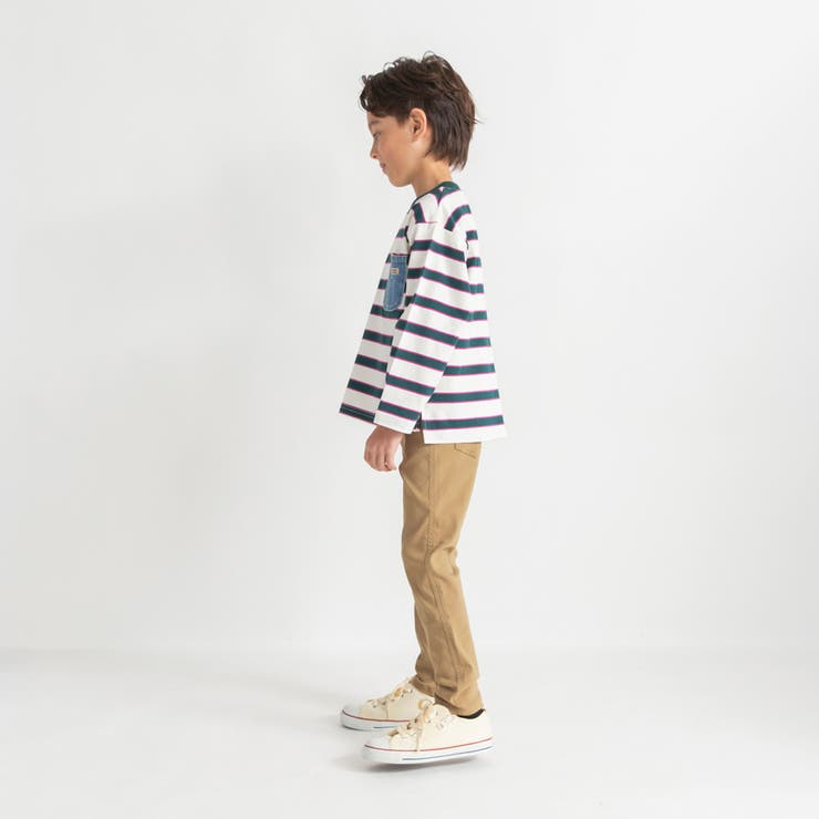 【デニムポケット】長袖Tシャツ キッズ 男の子 | ブランシェス | 詳細画像21 