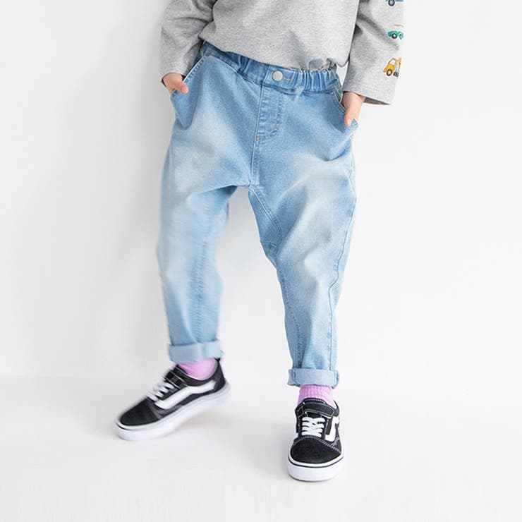 ガーデナーテーパードデニムパンツ | ブランシェス | 詳細画像3 