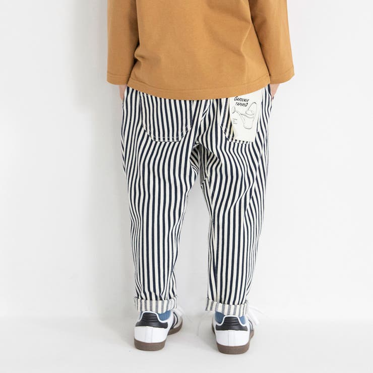 ネイビーブルー | ガーデナーテーパードツイルパンツ | ブランシェス