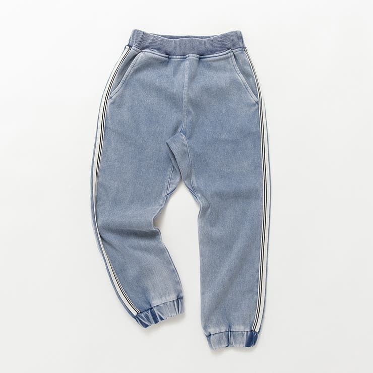 ブルー | 【サイドライン入り】ジョガーパンツ | ブランシェス