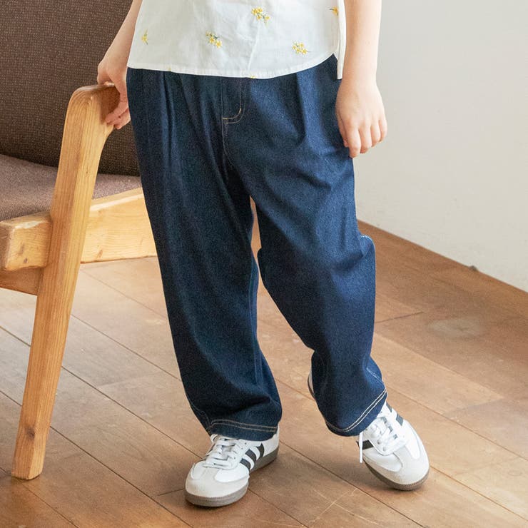 ネイビーブルー | 【ゆったり/ストレッチ】HUGOOD PANTS/ハグッドパンツ | ブランシェス