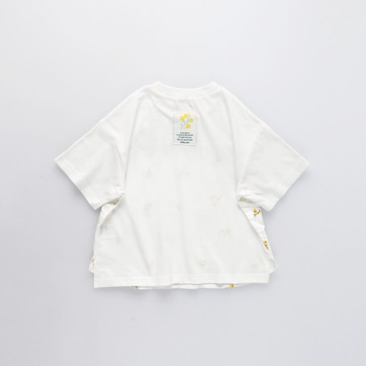 【おそろい】花刺しゅう半袖Tシャツ キッズ 女の子 | ブランシェス | 詳細画像13 