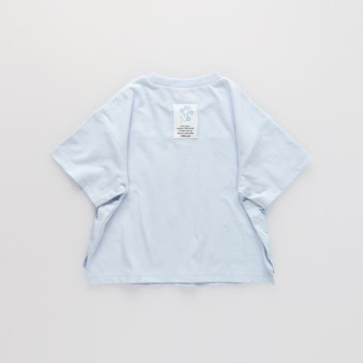 【おそろい】花刺しゅう半袖Tシャツ キッズ 女の子 | ブランシェス | 詳細画像25 