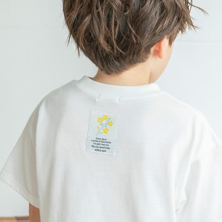 【おそろい】花刺しゅう半袖Tシャツ キッズ 女の子 | ブランシェス | 詳細画像6 