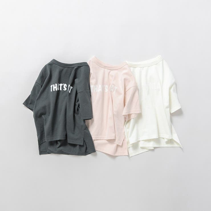 ニュアンスカラー/ロゴTシャツ | ブランシェス | 詳細画像12 