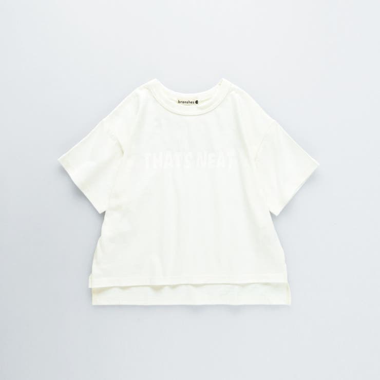 ニュアンスカラー/ロゴTシャツ | ブランシェス | 詳細画像2 