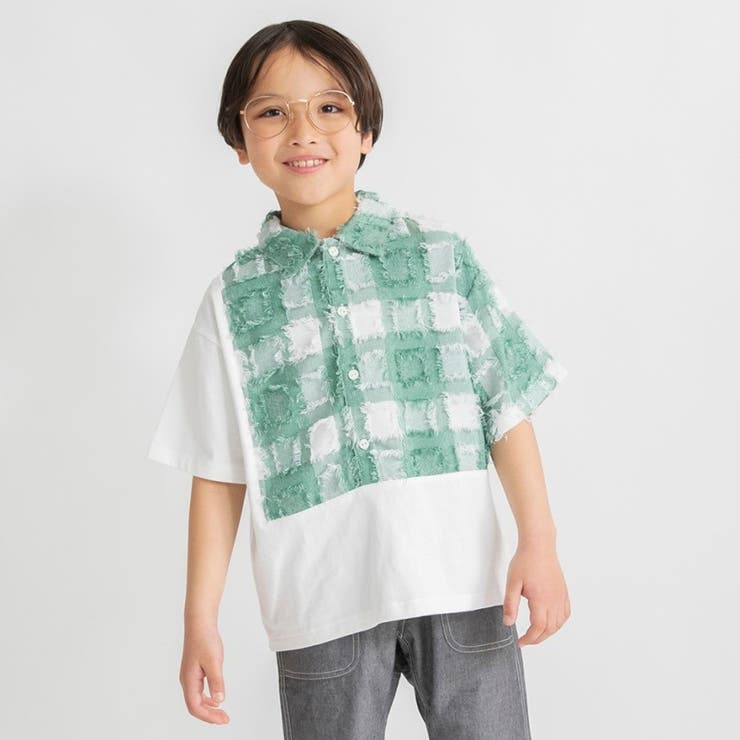 アイボリー | 【HOBOシャツ】半袖Tシャツ | ブランシェス