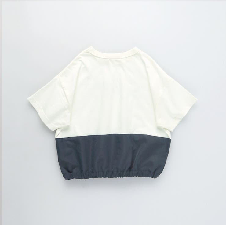 バイカラー切り替え半袖Tシャツ | ブランシェス | 詳細画像12 