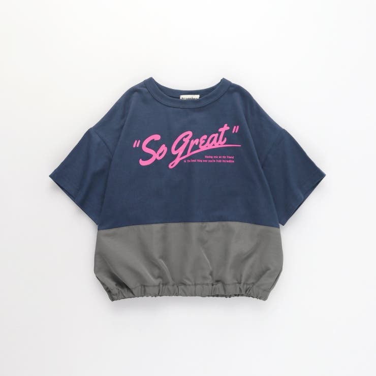 バイカラー切り替え半袖Tシャツ | ブランシェス | 詳細画像13 