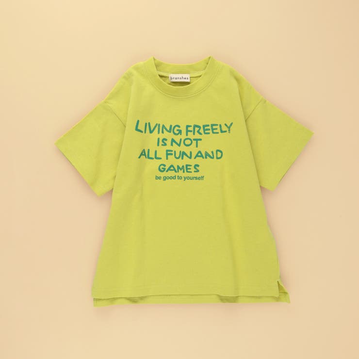 【WEB限定】ロゴグラフィック半袖Tシャツ | ブランシェス | 詳細画像2 